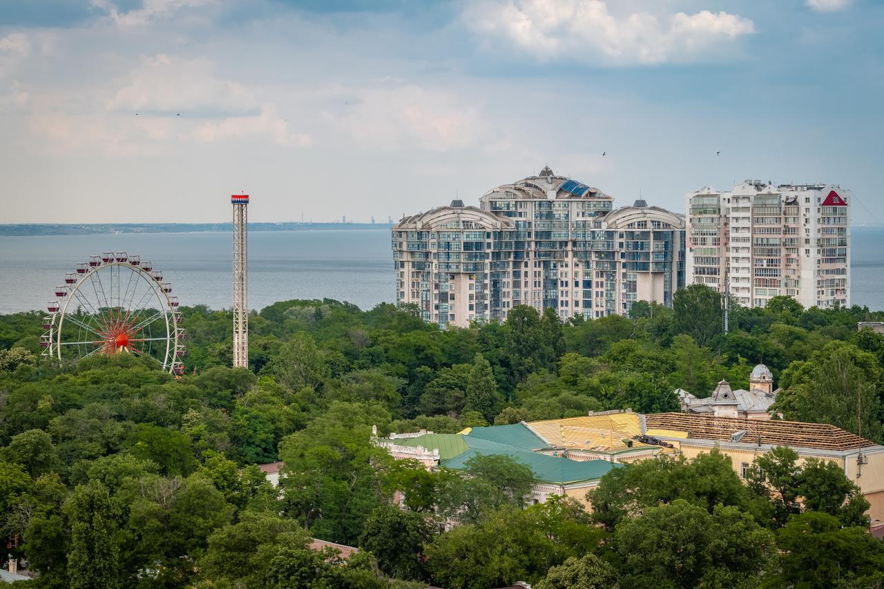 Flat with the sea view Daire Odessa Dış mekan fotoğraf